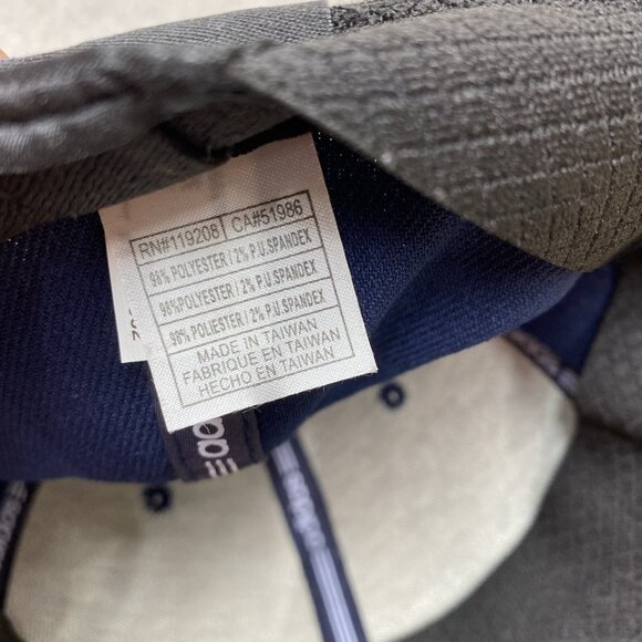 Adidas Men's Baseball Cap Fitted Hat Embroidered Logo Solid Size S/M New - Picture 8 of 10